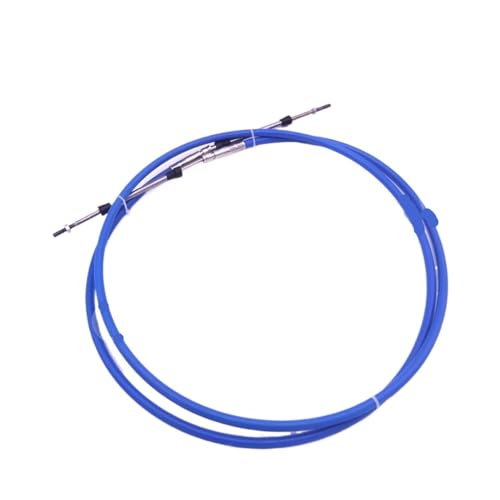 Câble d'accélérateur hors-bord bleu pour système de direction et télécommande de bateau 8ft