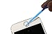 KC Republic Cleaning Brush Kit with Bendable Mini Soft Round Cotton and Felt Tip Brushes, Clean Phone, Tablet, Laptop, or Computer, 4 Different Size Heads, Electronics Cleaner, 100 Pieces