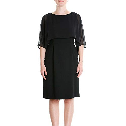 Colore: Nero EMME MARELLA ABITO VESTITO DONNA POTENZA 52210795 006 ORIGINALE AI NEW Taglia IT 42 Colore Nero