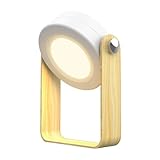 Designo compatto e portatile: La lampada si ripiega fino a diventare delle dimensioni di un palmo, risultando facilmente trasportabile durante viaggi o spostamenti quotidiani. Offre una soluzione pratica e portatile con un'ottima autonomia, garantendo funzionalità continua in attività all'aperto o in viaggio di lavoro.