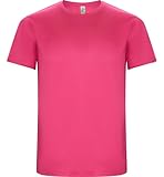  ROLY Imola - Camiseta Hombre Color: Fucsia Fluor Talla: L