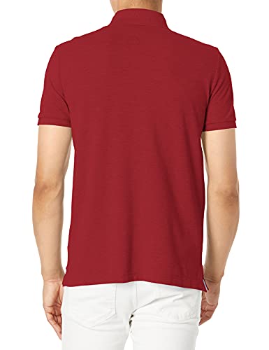Image of Tommy Hilfiger Mens Short Sleeve Cotton Pique Polo Shirt in Regular Fit