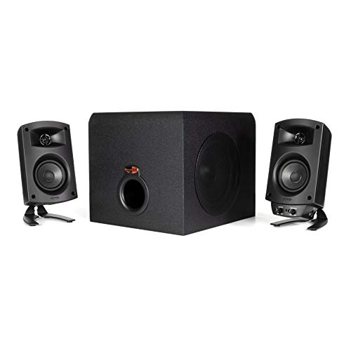Klipsch ProMedia 2.1 THX Certified Computer Speaker System (Black) by Klipsch - Used condition - US$161.49