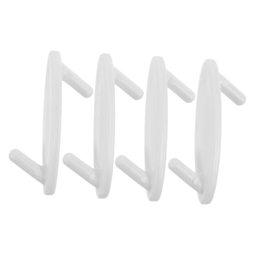 Mipcase 4pcs Plastic Pegboard Hooks Heavy Duty Hooks for Garage Craft Room Office Car for Hanging Towel Pegboard Kit