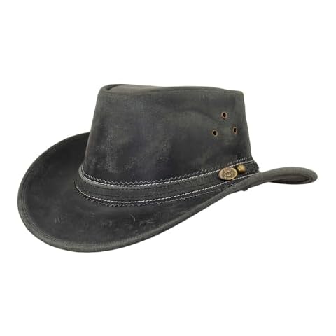 Chapeau en cuir Black Jungle Cover