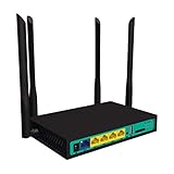 4G filaire à prise sans fil, carte SIM standard, antenne 4G réception réseau de l'opérateur peut être converti en réseau câblé peut également être transformé en réseau sans fil WIFI.