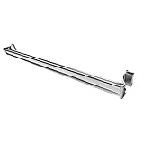 Chrome Sliding Frameless Shower Door Single Towel Bar Kit - 30
