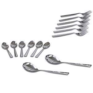 Royal Sapphire Stainless Steel Dinnerware Set 40 Pieces, Service For 6 #TOP3