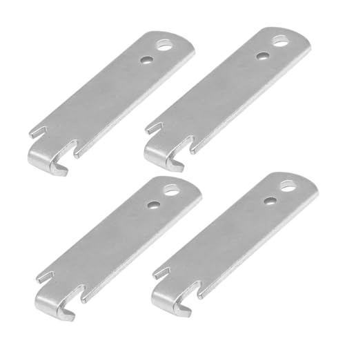 Angoily Tendeur De Fil d'acier Robuste pour Clôture Et Câbles, 4 Pièces Compactes, Outil De Tension Multifonction pour Installation Rapide en Milieu Agricole Et Construction