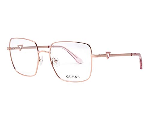 GUESS 0 Gafas, Shiny Rose Gold, 53 para Mujer