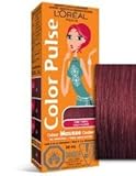 Color Pulse By Loreal, Concentrated Non-Permanent Hair Color Mousse, Funky Purple, 1 Ea