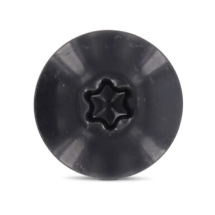 10 Viti Per Legno Testa Svasata In Acciaio Inox Torx