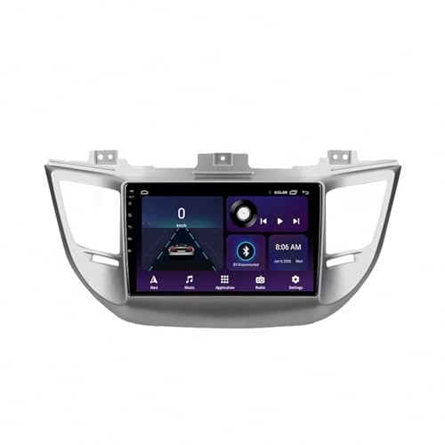 Radio de coche 2 DIN para Hyundai Tucson 2015-2018 con Carplay inalámbrico y 64GB