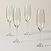 Lenox Tuscany Classics 4pc Toasting Flute Set, 2.3 LB, Clear