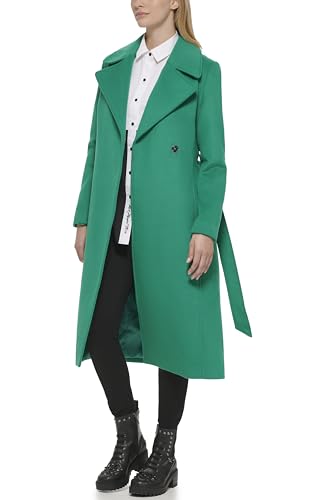 Karl Lagerfeld Paris Women's Luxe Twill Classic Belted Maxi2