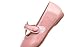 GUGUYeah Toddler Girl Mary Jane Dress Shoes,PU Leather T-Strap Princess Ballerina Flats for Wedding Party School (Toddler/Little Kid) Pink US Size 6