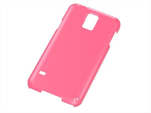 レイ・アウト GALAXY S5 ケース ハードコーティング・シェルケース ピンク RT-GS5C3/P