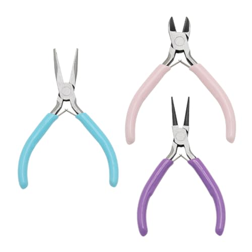 Profesional Perlas Crimpadora Juegos de Herramientas de Reparación de Joyería de Acero Inoxidable Para Artesanos