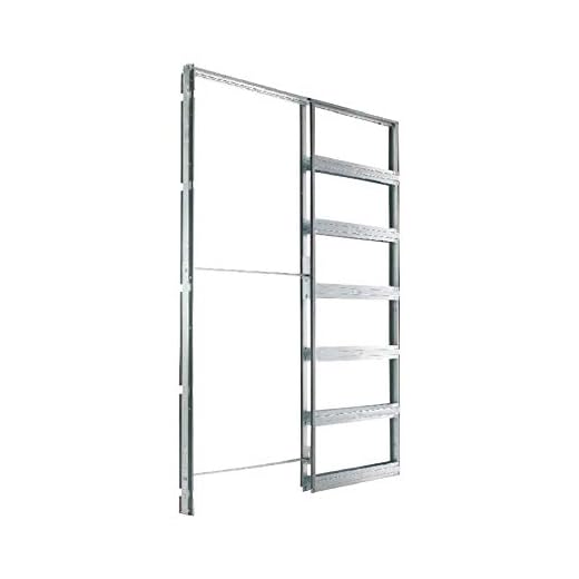 Eclisse Pocket Door Systems Galvanized Steel Frame Kit (2x4 Wall) (36" x 96")