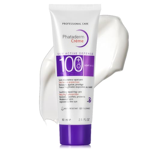 SPF 100 Sun Block Broad Spectrum UV Protection Sunscreen for Face & Body PA+++ Water & Sweat Resistant Refreshing Formula for Long-Lasting Defense Against Sun Damage For All Skin Types