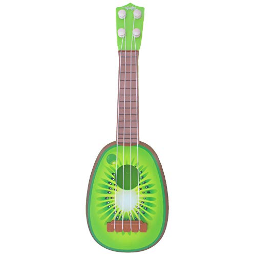 kuaetily Kinder Ukulele Mini Obst Gitarre Spielzeug (Kiwi)