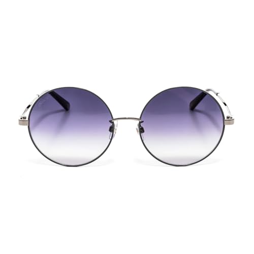 Swarovski SK0301-K Round Metal Sunglasses for Women