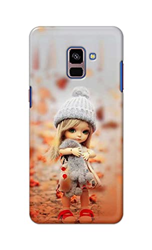 Image of PRINTFIDAA Doll Cute Girl Amazing Beauty Little Kid Child Playing Hard Back Cover for Samsung Galaxy A8 Plus (2018), A730F, A730F / DS Back Cover -(P6) KAT1001