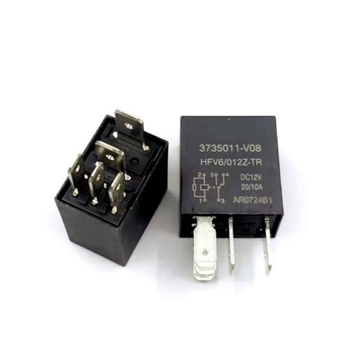 Relais 3735011-V08 12V 5PIN pour éliminer les faux contacts électriques du tableau de bord