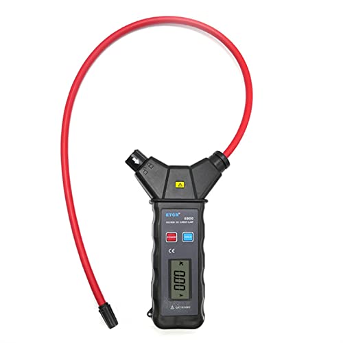 Insulation Resistance Tester, Flexible High Current Clamp Meter Leakage Current Online Recorder Flexible High Current Clamp Meter Digital Clamp Meter Range AC 0.00A To 9999A ETCR6900 miniatura 6