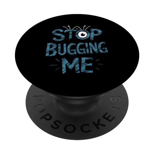 Insect humor Funny mosquito Ant picnic Bug repellent PopSockets Standard PopGrip