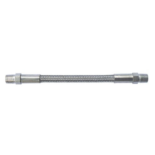GFSP Outdoor Sports Paintball PCP Tank High Pressure10/24/36"/72" Hose Line for Air Fill Station,1/8 NPT (6",Stainless Steel Hose,1/8 NPT Thread Ends)