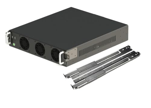 Image of XtremeMiner 2U Rack Mount Server Case for ATX Motherboard and GPU EM-2UATX (with Telescopic Rail kit)
