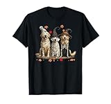 Photo Gallery divertente golden retriever ghost dogs halloween per donne uomini maglietta Photo Gallery divertente golden retriever ghost dogs halloween per donne uomini maglietta