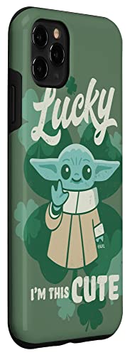 Coque Grogu Star Wars iPhone 11 Pro Max cadeau insolite vert - 3