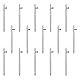 BOHUIZ 15 Stück Uhrenarmband Stifte, Uhrenstifte 22mm Quick Release Edelstahl Federstege Uhrband Federstift Schnellverschluss Federstege Watch Band Pins Kit Link Federstifte für Ersatzreparat