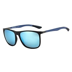 C03 Black Frame Blue Mirrored Lens