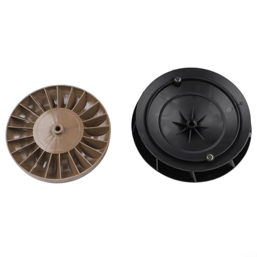 Rackumic Ventilador externo e interno de 12 V, 5 kW, accesorio de calentador de rueda para Eberspacher para Airtronic D4, sistema de calefacción de estacionamiento diésel para clima frío, paquete de 2