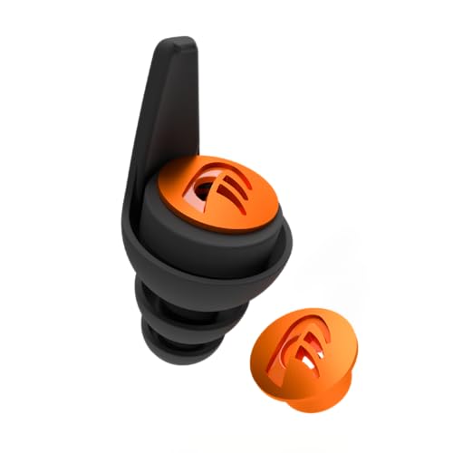 DYNAMIC ear filter Gehörschutz Schießsport – Ohrstöpsel für Feuerwerk, Jagd und Elektrowerkzeuge, Gehörschutzstöpsel mit Patentierte Filtertechnologie, Earplugs mit Impulsschallfilter in 4 Größen