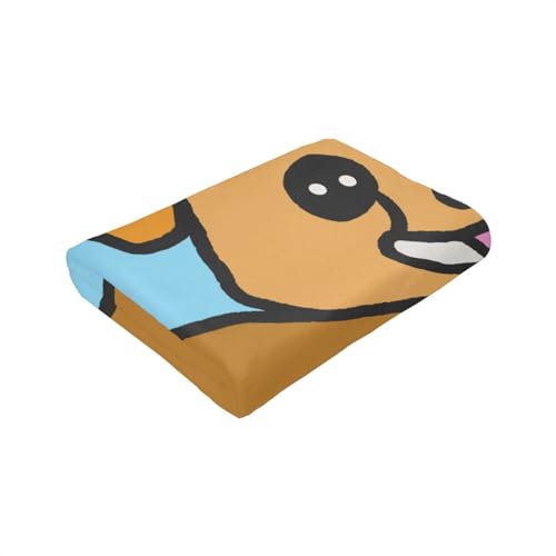Couverture micro polaire chien lavable grand plaid dessin animé lit canapé - 7