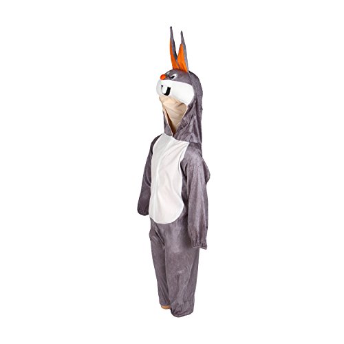 Image of Raj Costume Animal Fancy Dress Costume for Boys & Girls | Hooded Full Body Wildlife Zoo Animal Jumpsuit | Soft Costume for School Function, Fancy Dress, Halloween, Birthday, Cosplay & Role Play