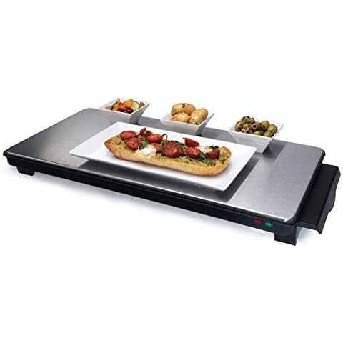English Electric Large Cordless Hot Tray EE6030 Plate and Food Warmer Cover