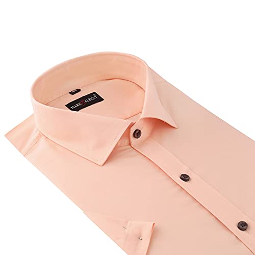Image of MARK & ALBERT Men's Half Sleeves Regular Shirt