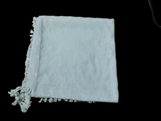 Palestine Keffiyeh Shemagh Unisex Scarf 48x48 Cotton Arafat Hatta Arab Style Scarf With Long Tassle