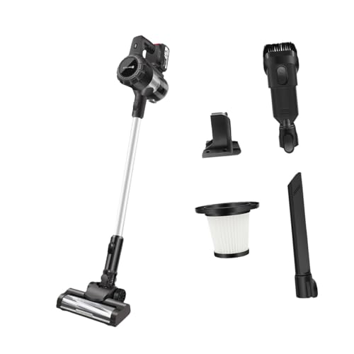 Gralara Aspiradora inalámbrica aspiradora de Palo, Potente, fácil de Usar, Resistente portátil para la Oficina para el automóvil para el automóvil para