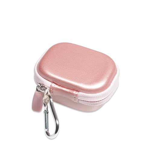 CaseSack Case for DROWELL EAR Hearing Aids, Hearing Aids for Seniors Rechargeable with Noise Cancelling Hearing Amplifiers for Seniors (Rose)
