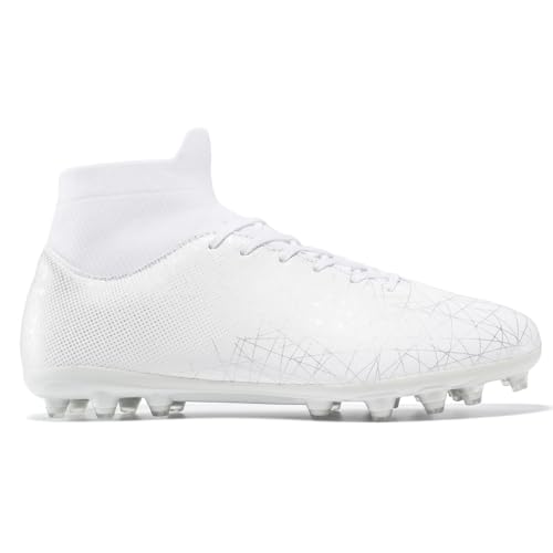 Kids Soccer Cleats High Top Training Youth Football Cleats, Boys Girls Athletic Outdoor2