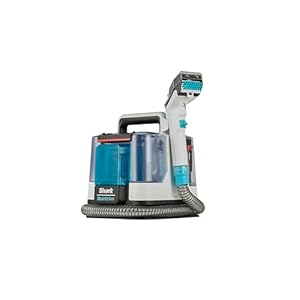 Shark StainStriker Pulitore Tappezzeria e Smacchiatore, 5 Accessori, Animali Domestici, Fessure e Tubo Flessibile, 2 Detergenti, Rimuove le Macchie, Odore e Sporco, Leggero, Portatile, 450W PX200EUT