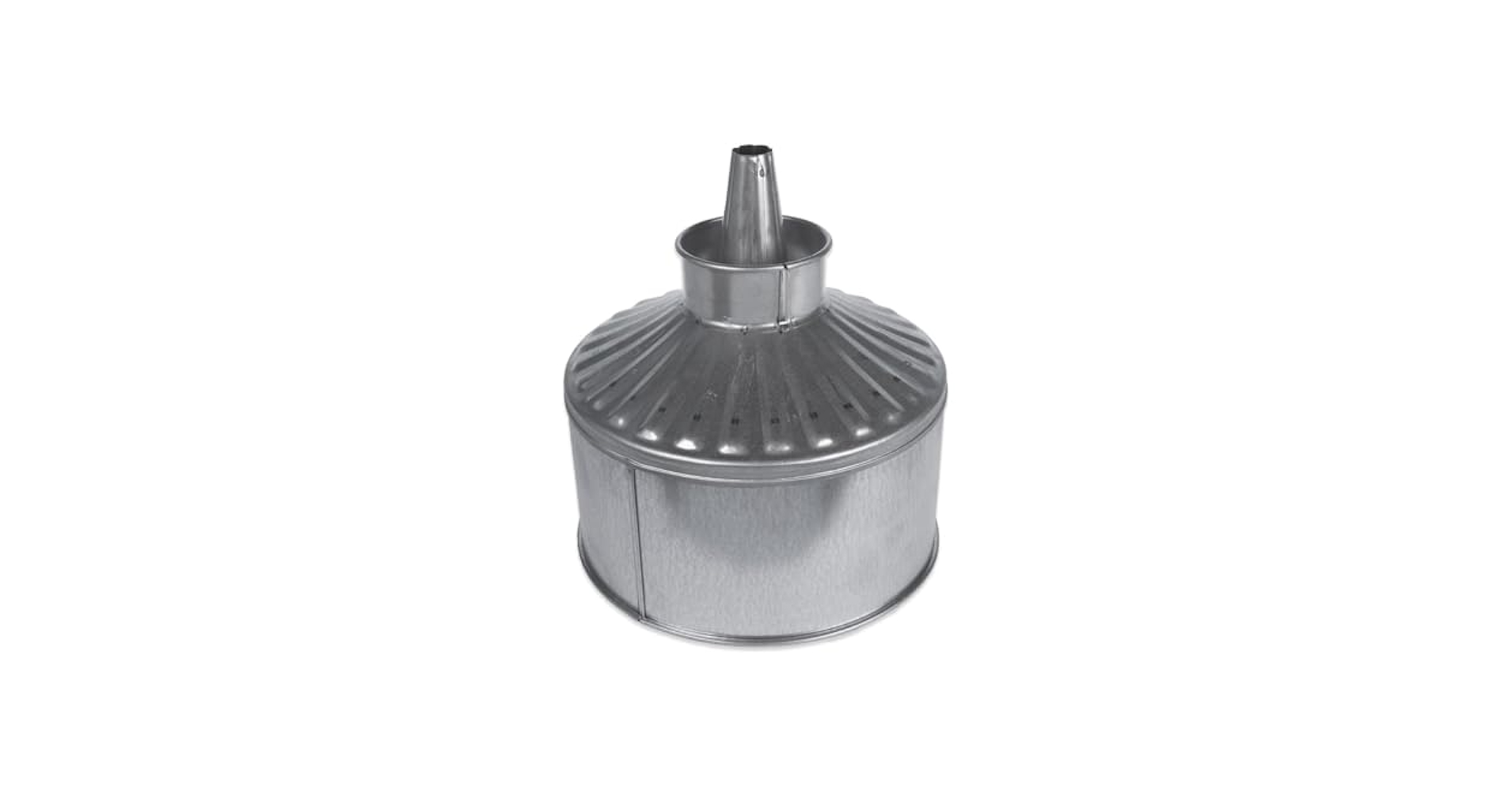 Amazon.com: Funnel King 94469 12 Qt Fluted Galvanized Funnel