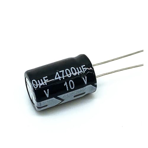 Condensateur électrolytique 10V 4700UF à faible impédance, filtrage de tension radial 13x20mm