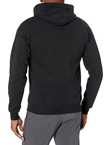 Hanes Men's Full-Zip Eco-Smart Hoodie, Black, Medium